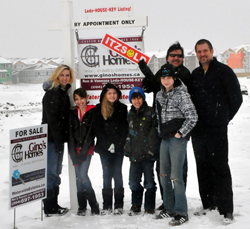 Ledo-HOUSE-KEY... "Your New GINO'S HOMES Sales Team!"