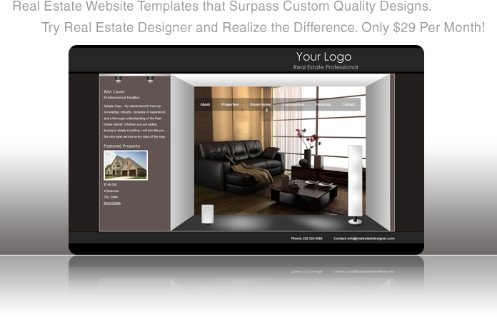 Real Estate Website Templates that Surpass Custom Quality Designs