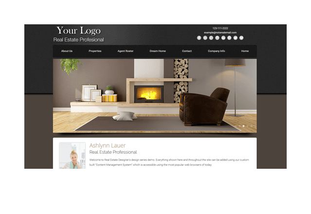 Advantage Series Real Estate Website Template