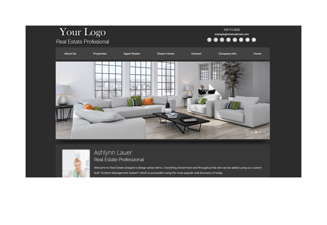 Clean Series Real Estate Website Template