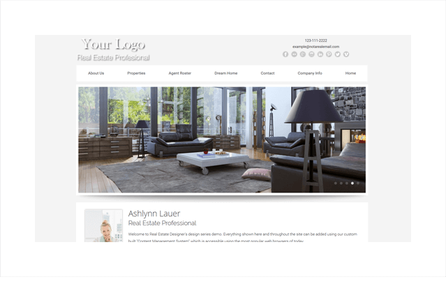 Crisp Series Real Estate Website Template