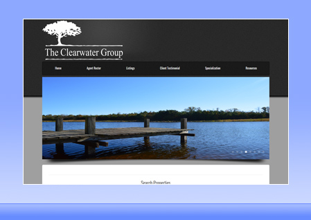 Real Estate Designer Client Website Example